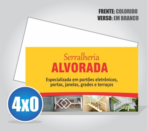 Cartão de Visita Fosco FV