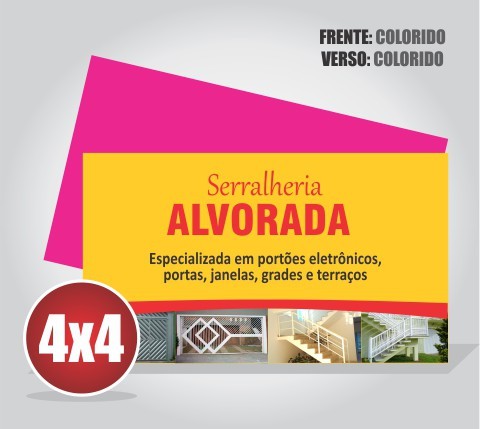 Cartão de Visita Fosco FV